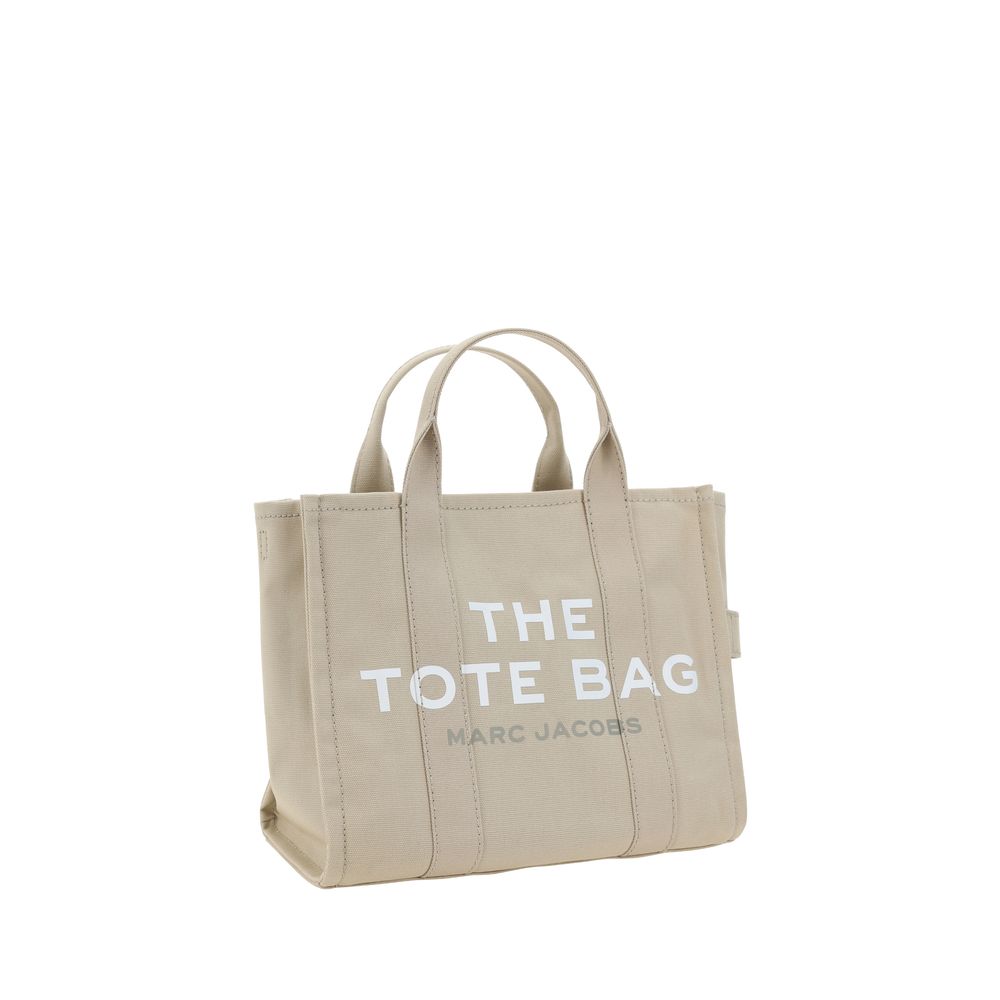 Marc Jacobs The Medium Tote Bag Beige Cotton Canvas