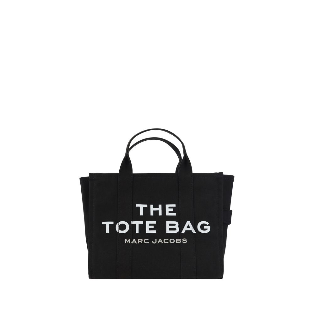 Marc Jacobs The Medium Tote Bag Black Cotton Canvas