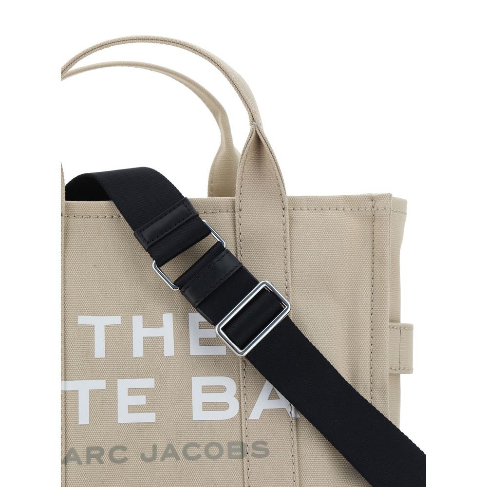 Marc Jacobs The Medium Tote Bag Beige Cotton Canvas
