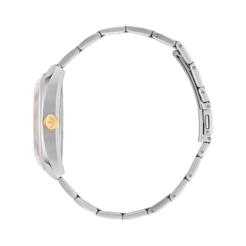 Adidas Gray Stainless Steel Dress Watch