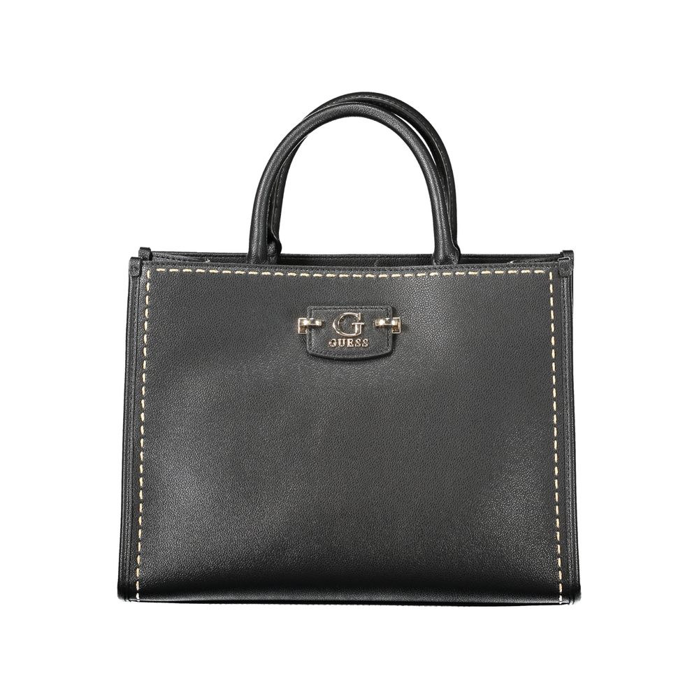 Guess Jeans Lorelei Black Satchel Bag