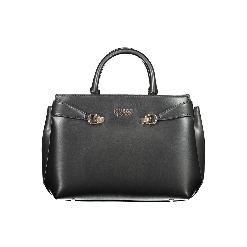 Guess Jeans Lorelei Black Satchel Bag