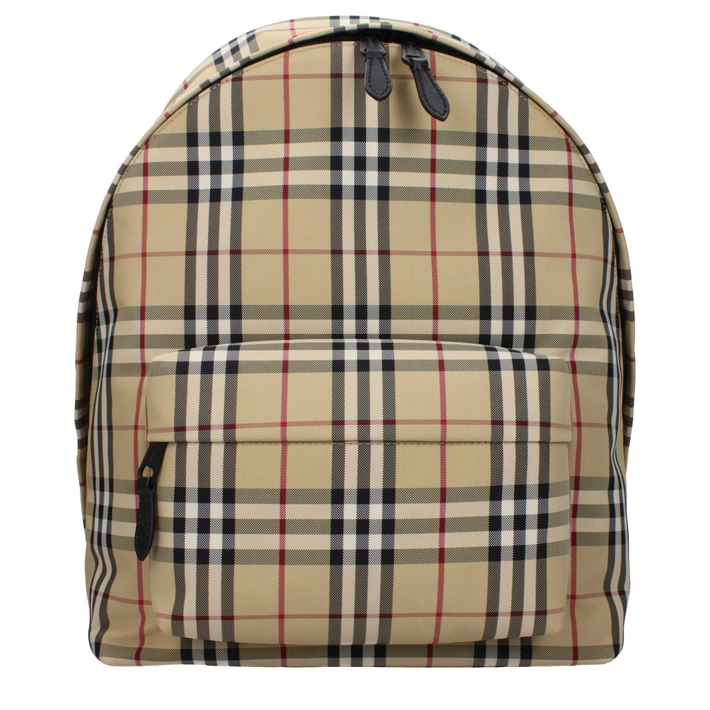 Burberry Vintage Check Large Backpack Archive Beige