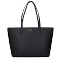 Tory Burch Leather Tote Bag Black