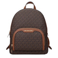 Michael Kors Jaycee Medium Signature Logo Backpack Brown