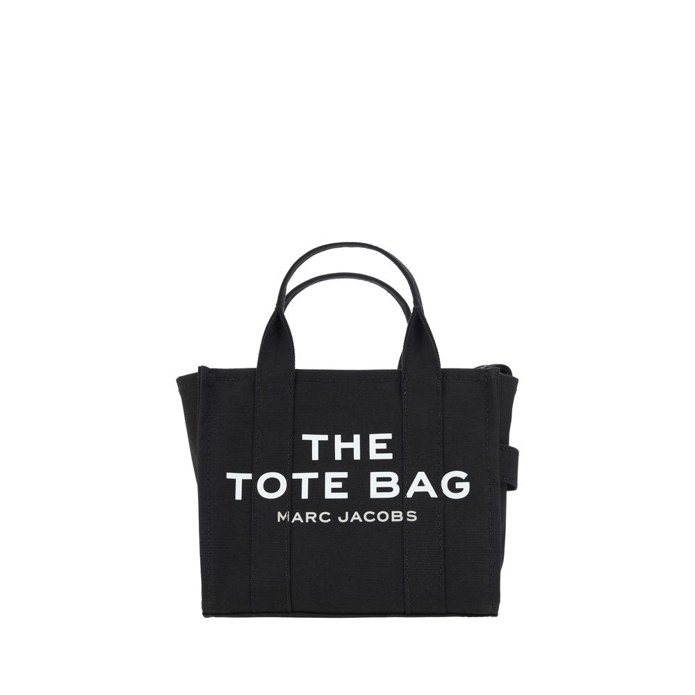 Marc Jacobs The Small Tote Bag Black Cotton Canvas