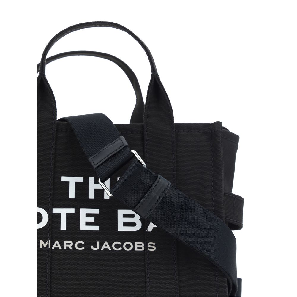 Marc Jacobs The Small Tote Bag Black Cotton Canvas