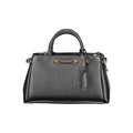 Guess Jeans Lefia Black Satchel Bag