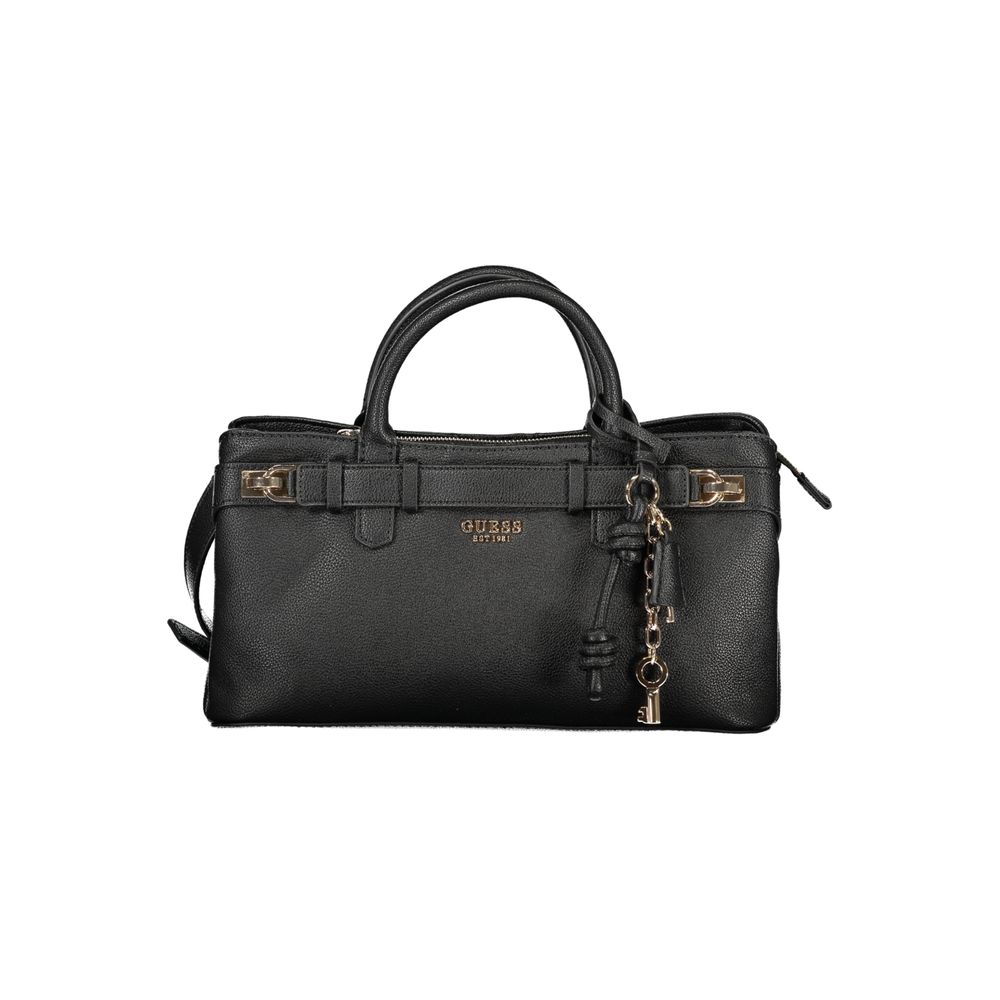 Guess Jeans Greyson II Satchel Bag in Black