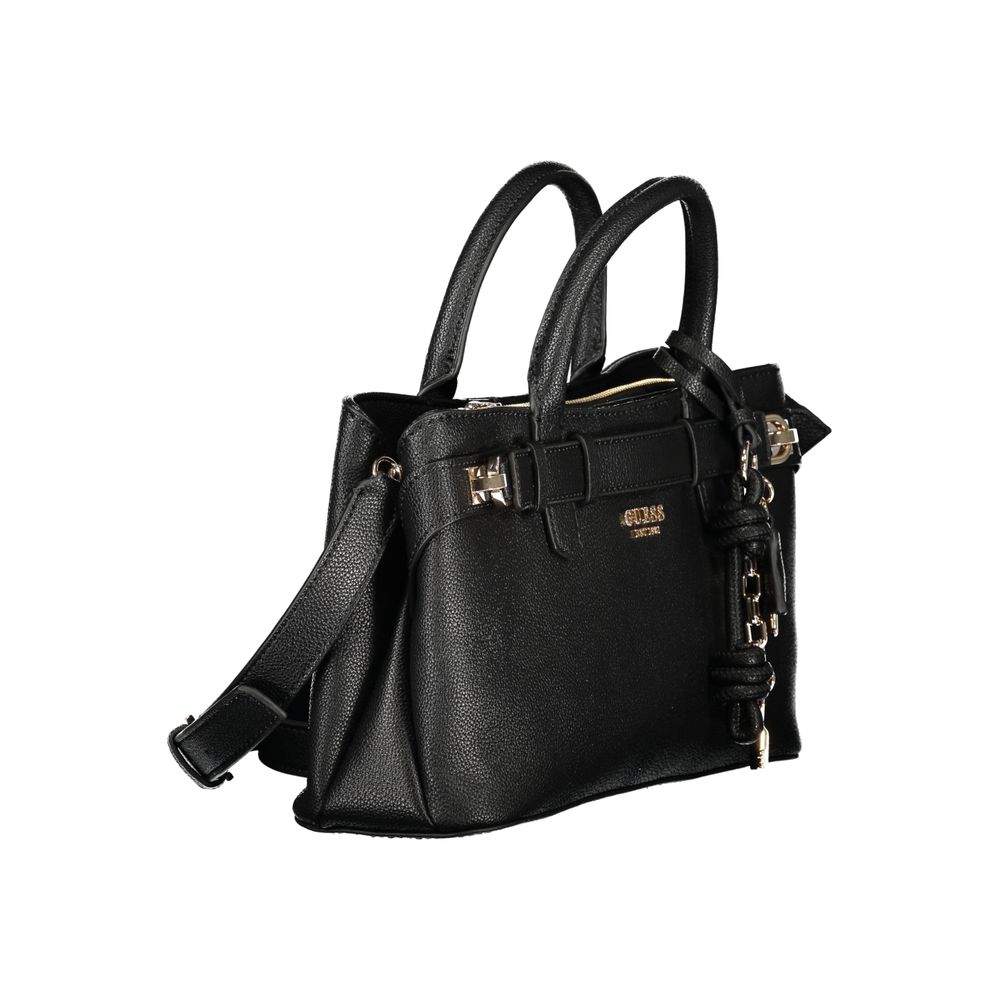Guess Jeans Greyson II Satchel Bag in Black