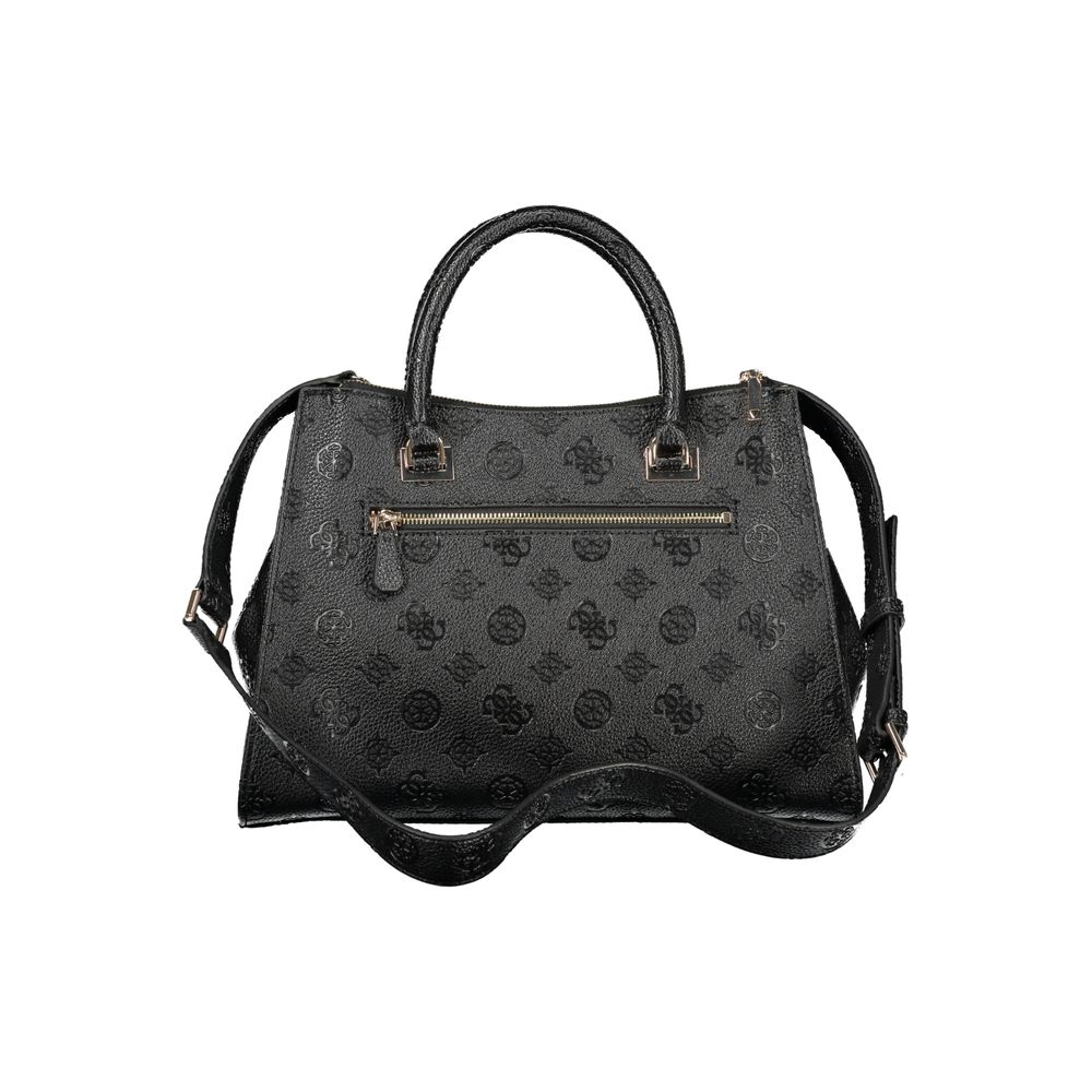 Guess Jeans Bolena Satchel Bag in Black