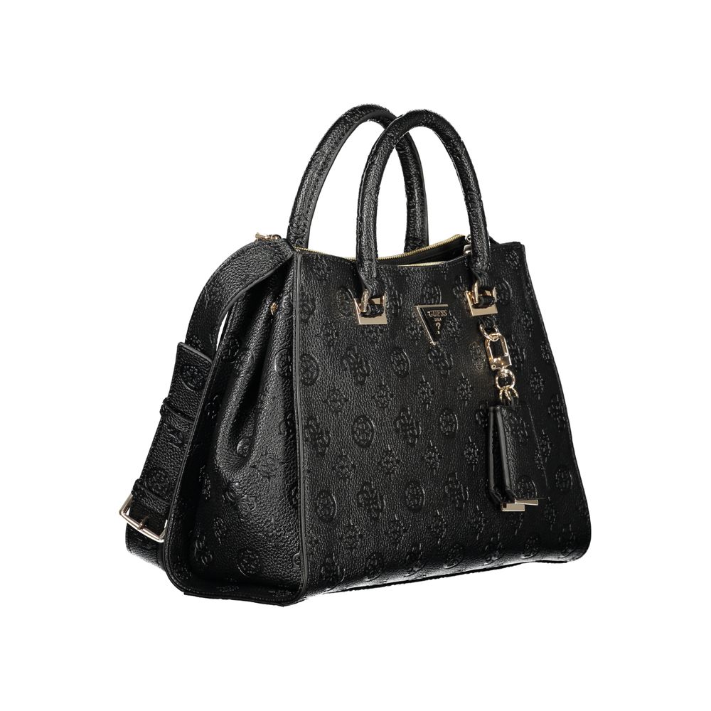 Guess Jeans Bolena Satchel Bag in Black