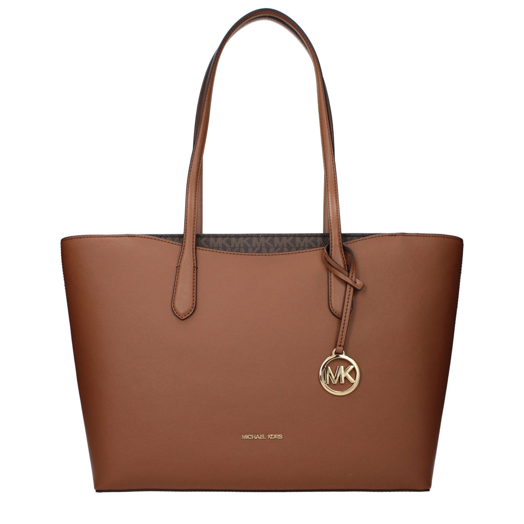 Michael Kors Jet Set Large Leather Tote Bag Luggage