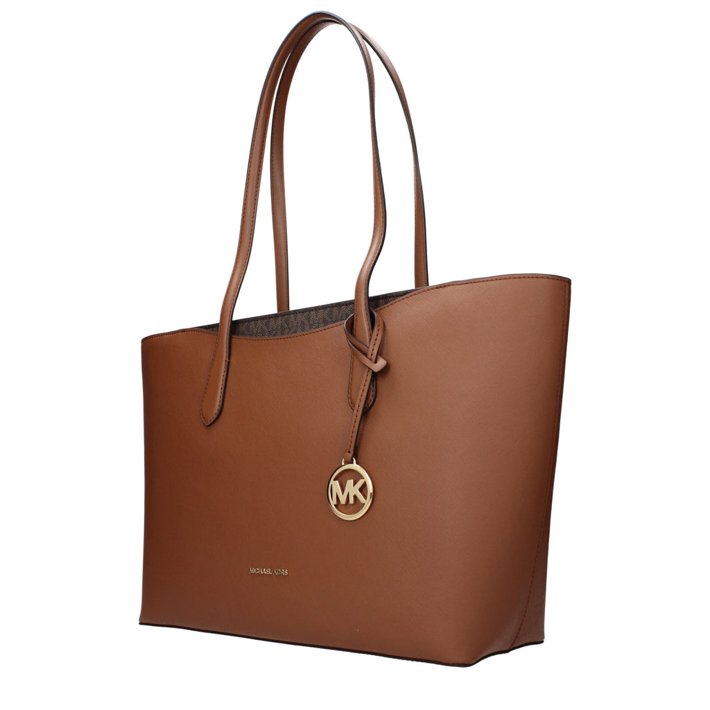 Michael Kors Jet Set Large Leather Tote Bag Luggage