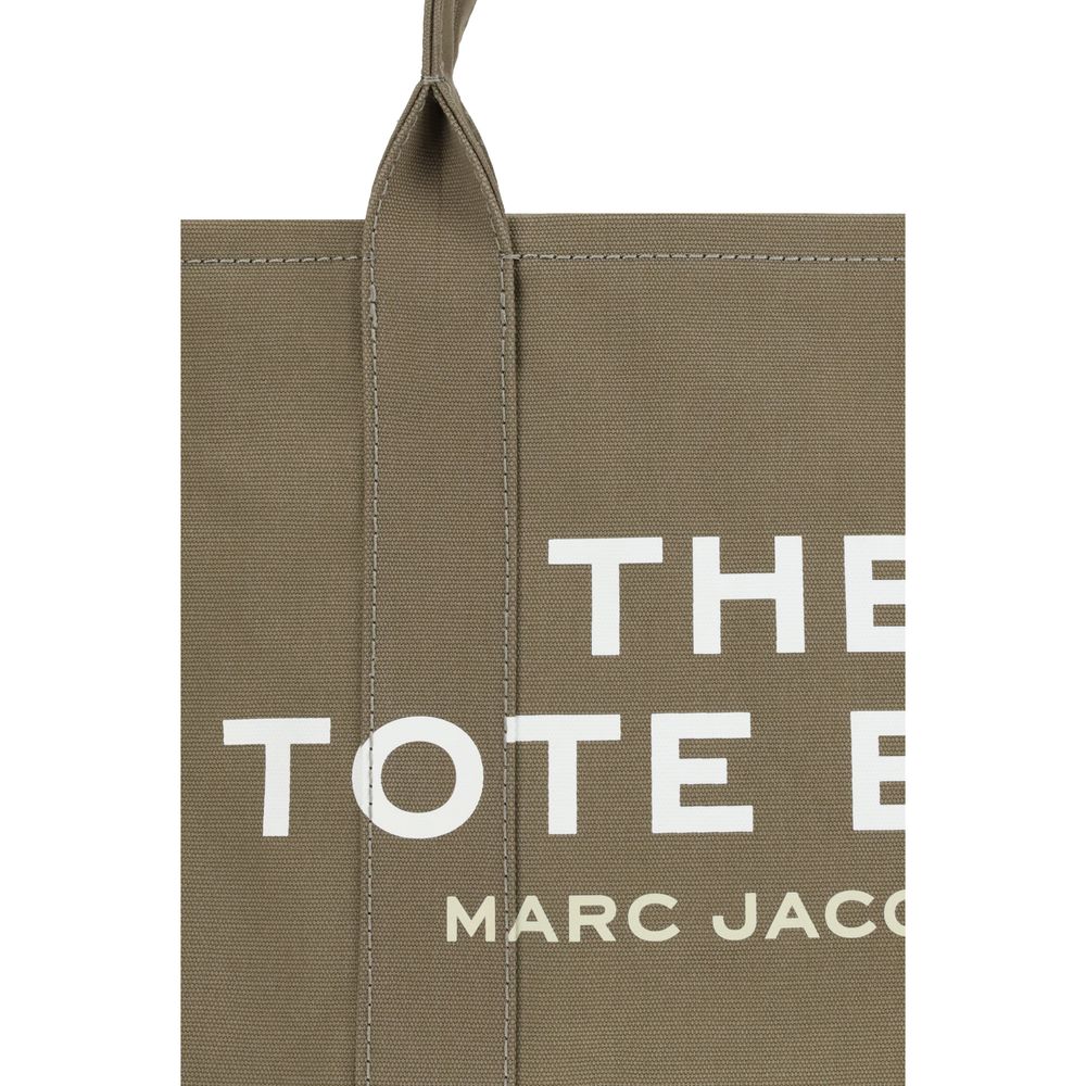 Marc Jacobs The Large Tote Bag Olive Cotton Canvas