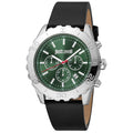 Just Cavalli Black Leather Bracelet Watch