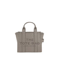 Marc Jacobs The Small Tote Gray Calf Leather Handbag