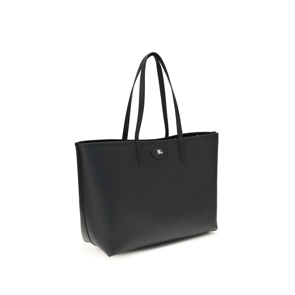Burberry Reversible Medium Bloomsbury Leather Tote Bag Black