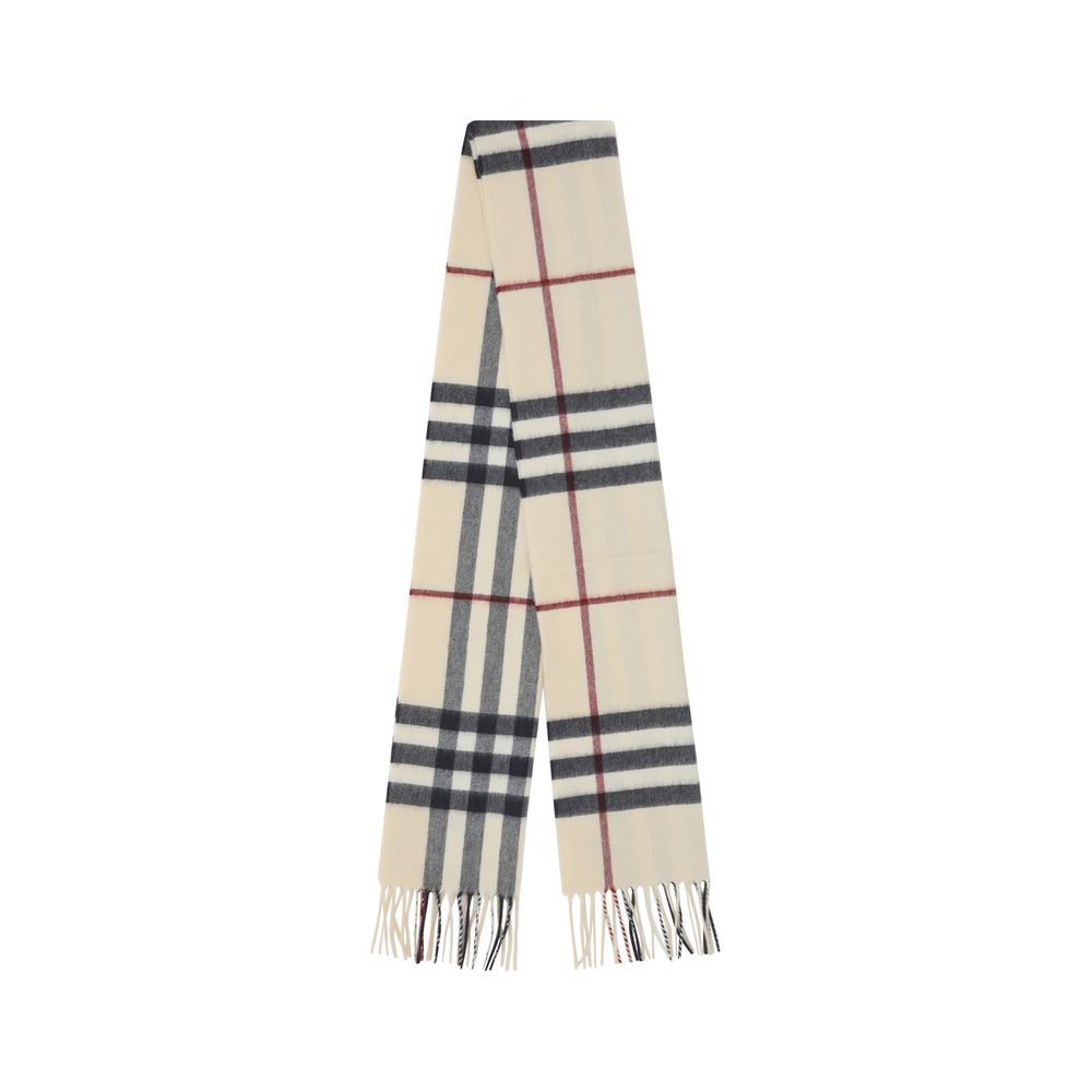 Burberry Archive Check Cashmere Scarf Archive Beige