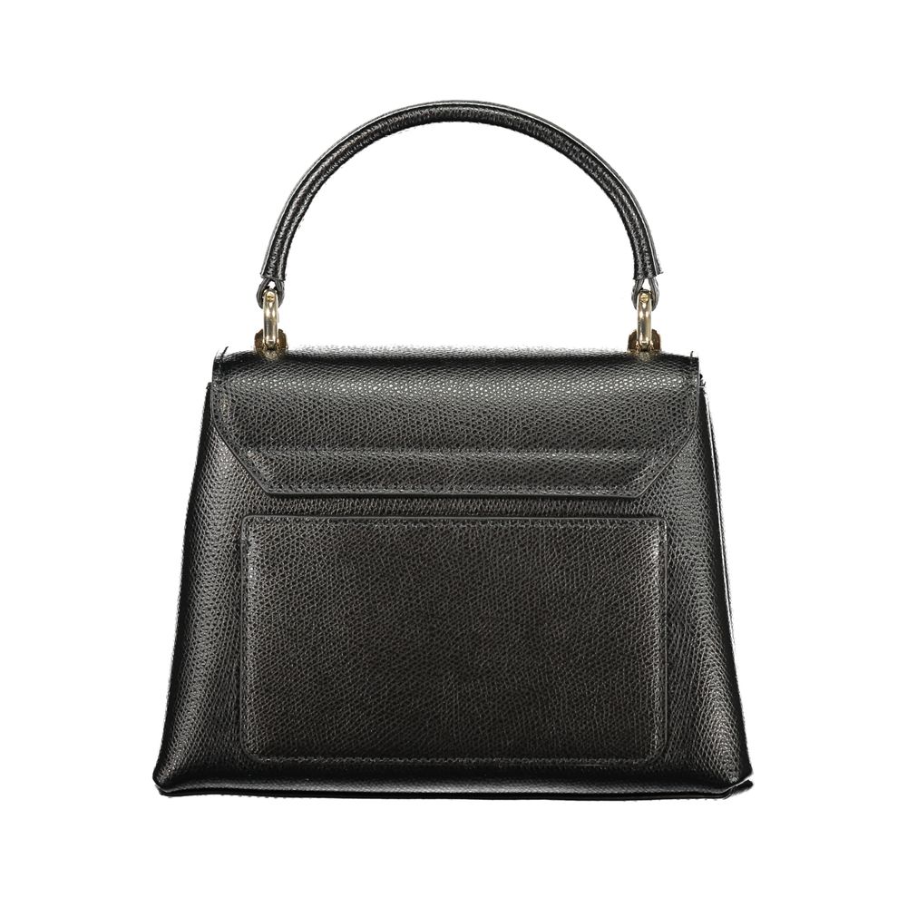 Furla 1927 Leather Top Handle Bag in Nero