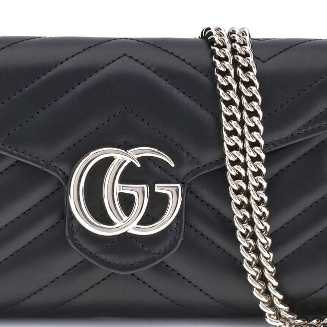gucci matelasse leather wallet double g hardware luxury accessory