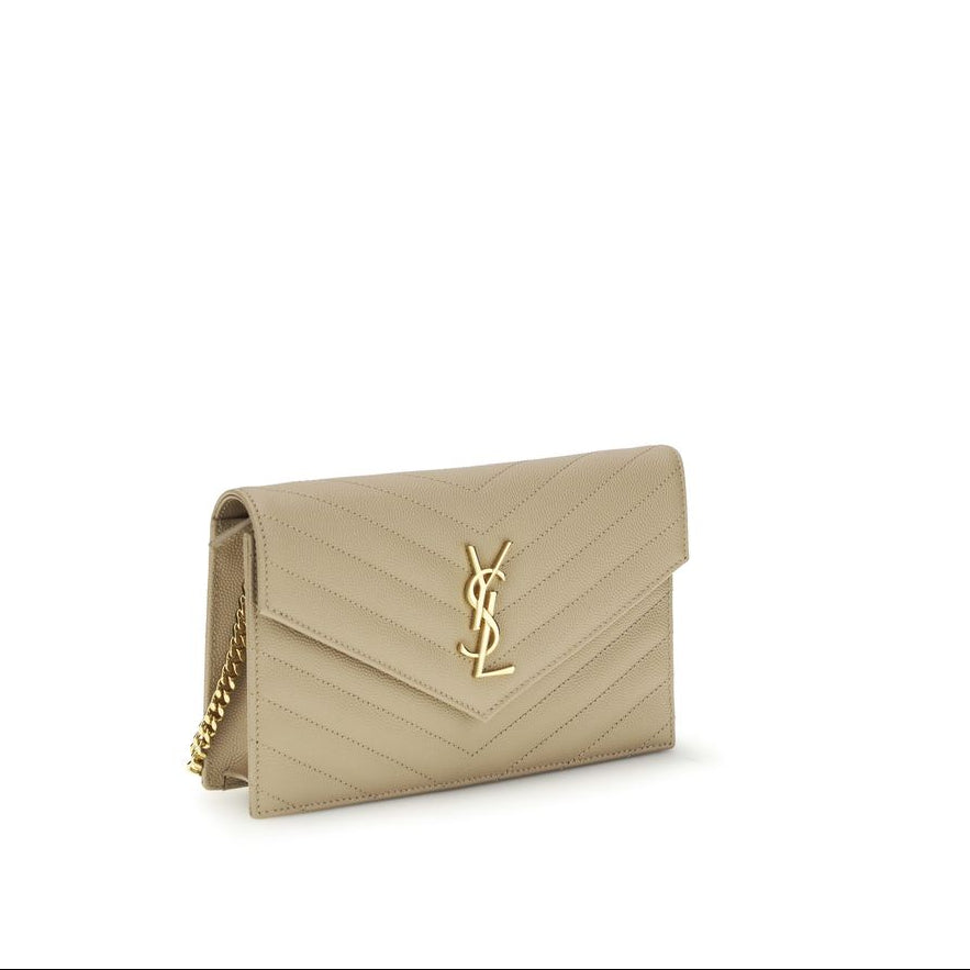 ysl cassandre mini crossbody bag beige quilted leather